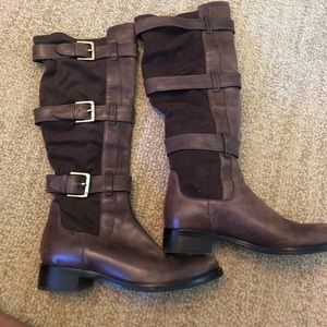 Cole haan nike air brown boots